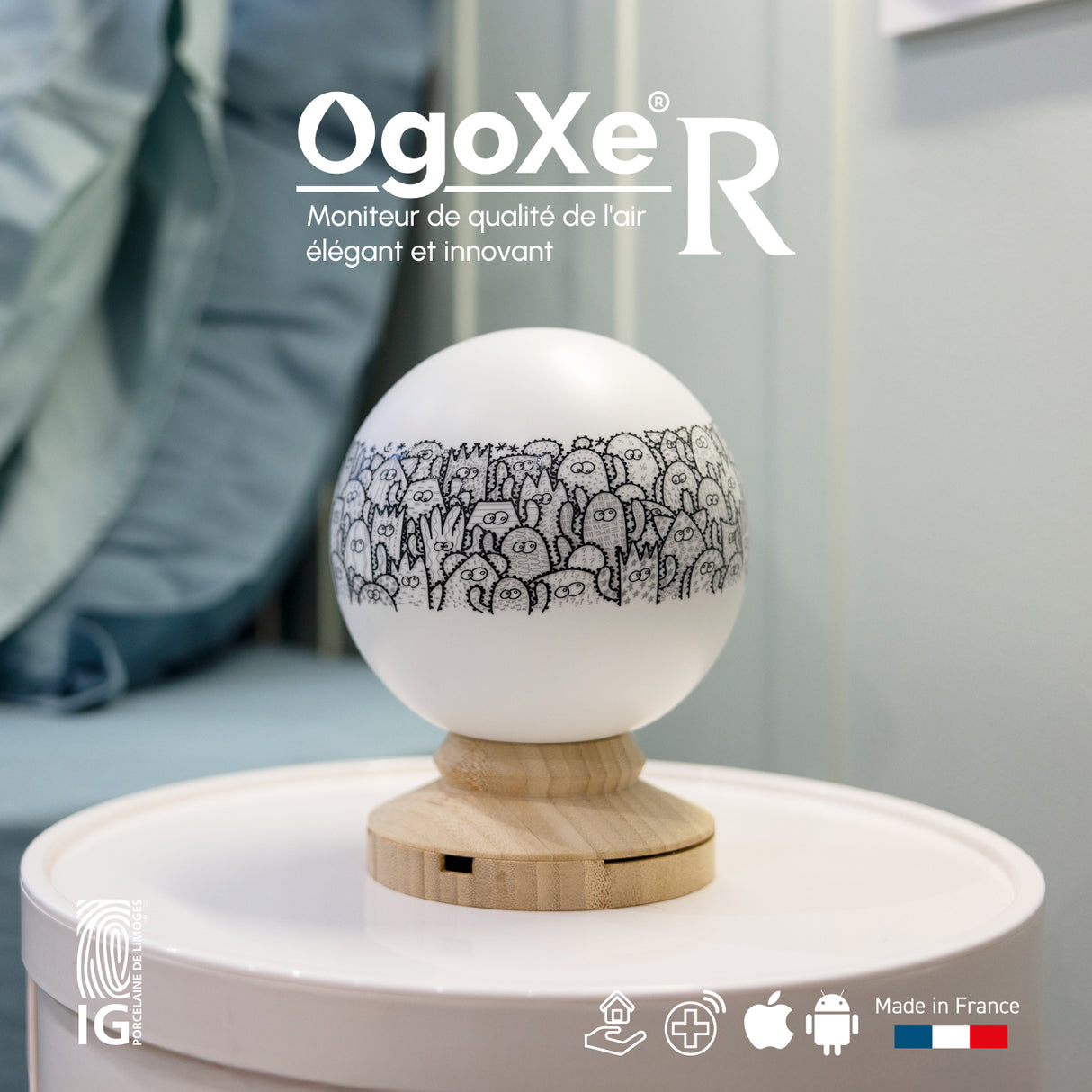 oGoXe-R Pamelito - Capteur de Qualité de l'Air Artistique et Écologique