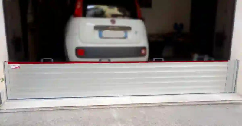 Batardeau d'eau pour un garage