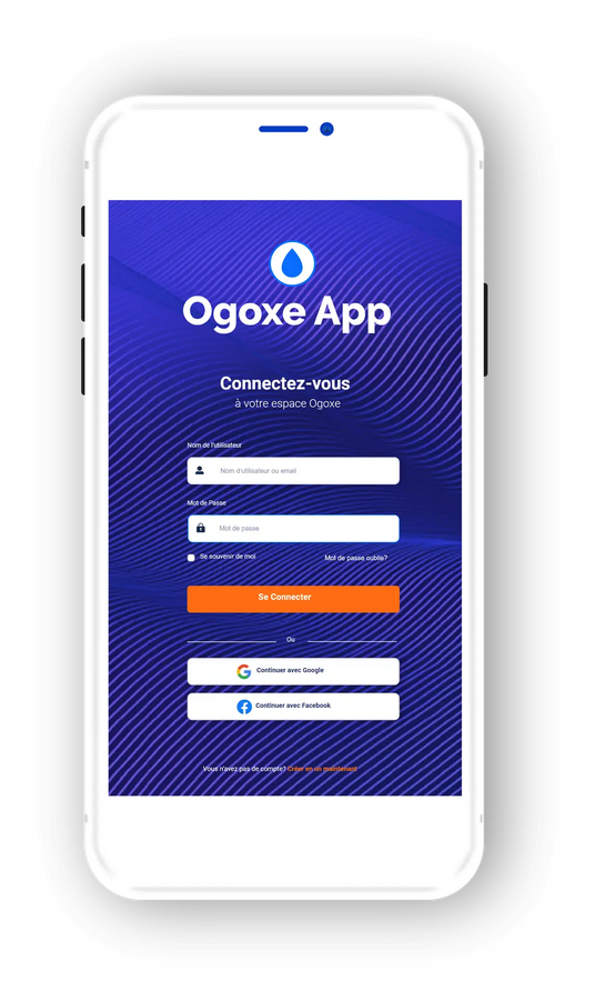 Interface oGoXeApp pour la supervision des mesures des stations 