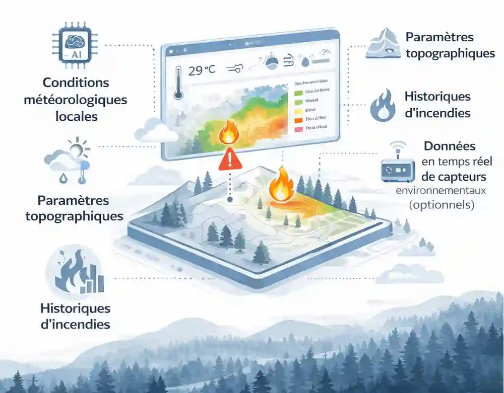 IA oGoXe pour la prédiction des feux de foret