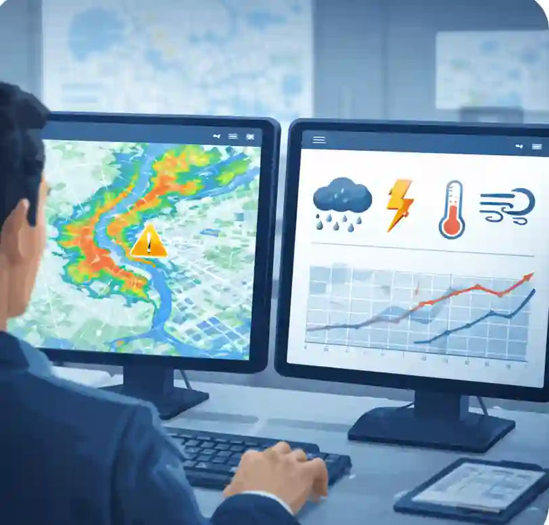 Suivre les phénomènes météo